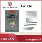 ORGAN NEEDLES JAPAN LWX6T 10PCS PACK